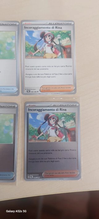 Lotto carte Allenatore Pokemon