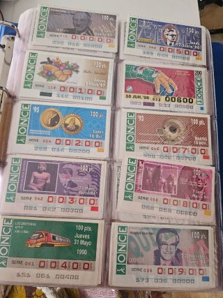 Lotería Nacional ONCE - Colección  Billetes