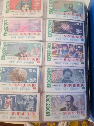 Lotería Nacional ONCE - Colección  Billetes