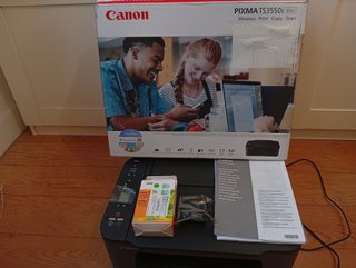 Impresora Canon TS3550i Negra/Gris