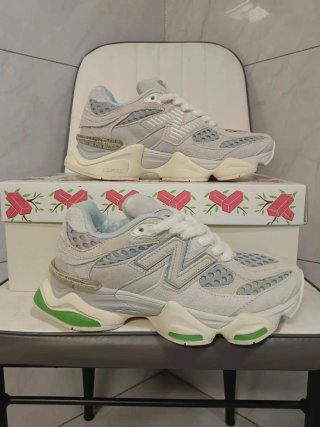 Zapatillas New Balance 42.5 Blancas y Verdes