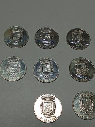 Monedas Plata Ley 925