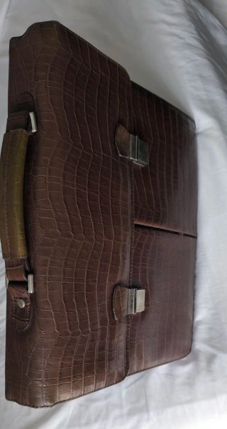 Bolso de mano estilo cocodrilo 39X33
