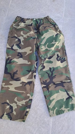 Pantaloni antipioggia policromo militare tg 46