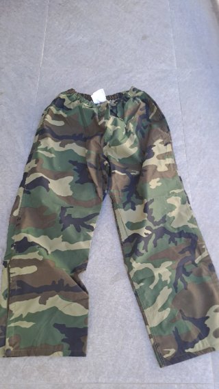Pantaloni antipioggia policromo militare tg 48
