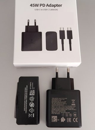 45W Cargador Rápido Samsung compatible PD USB-C