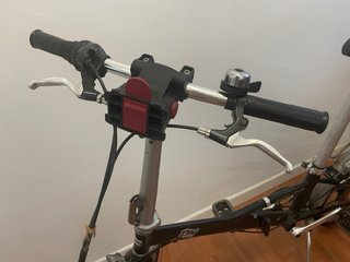 Bicicleta Plegable Negra