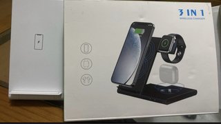 Cargador Inalámbrico 3 en 1