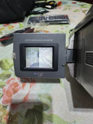 Cámara video JVC para piezas/reparar + accesorio