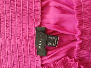 Conjunto Cortefiel Falda y Blusa Rosa