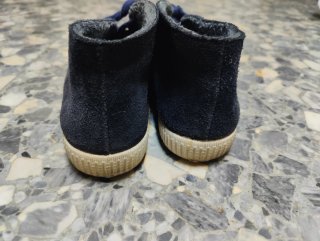Botines Victoria azules calentitos