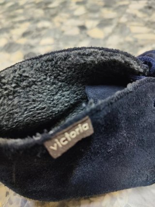 Botines Victoria azules calentitos