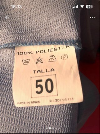 Chaqueta de traje añil mujer. 3 piezas.