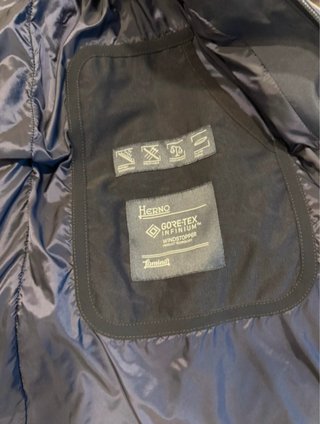 Chaqueta Herno Gore-Tex Laminar Azul
