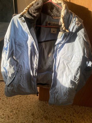 Chaqueta de esquí Columbia azul