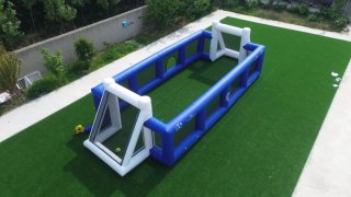 Pista de fútbol inflable Champions League