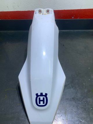 Guardabarros Delantero Husqvarna Blanco
