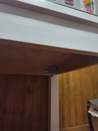 Mesa Comedor Blanca Cristal