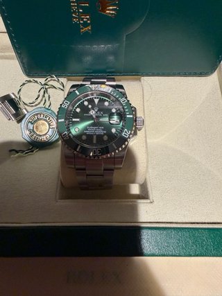 Reloj Rolex Hulk Verde