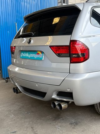 Tramo final escape artesanal BMW X3