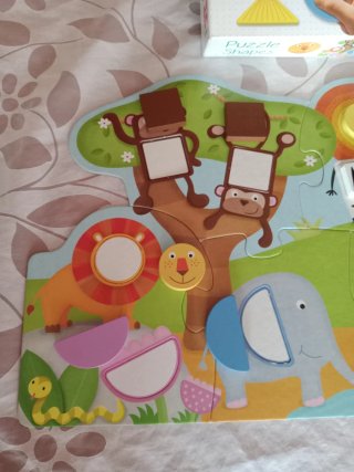 Puzzle Jumbo Goula Shapes 56x30cm