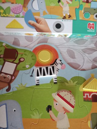 Puzzle Jumbo Goula Shapes 56x30cm