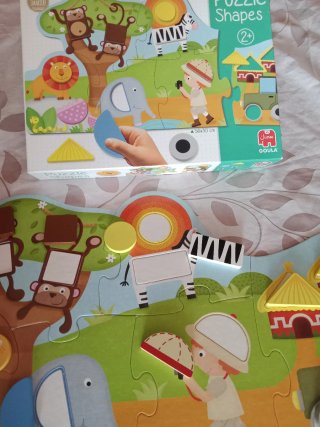 Puzzle Jumbo Goula Shapes 56x30cm