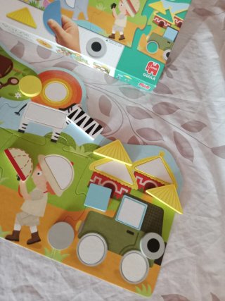Puzzle Jumbo Goula Shapes 56x30cm