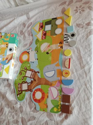 Puzzle Jumbo Goula Shapes 56x30cm