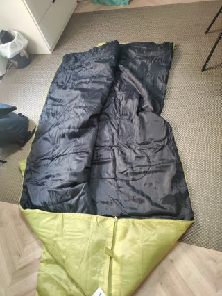 Saco de dormir Crivit verde
