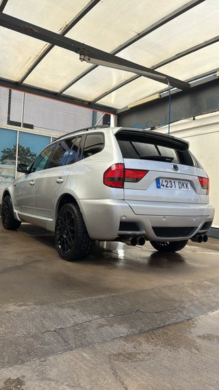 Faros traseros rojos tintados E83