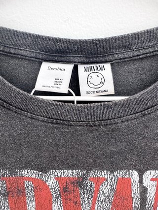 Camiseta Nirvana oversize