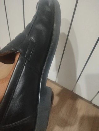 Zapatos negros de piel