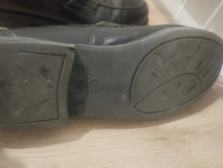 Zapatos negros de piel