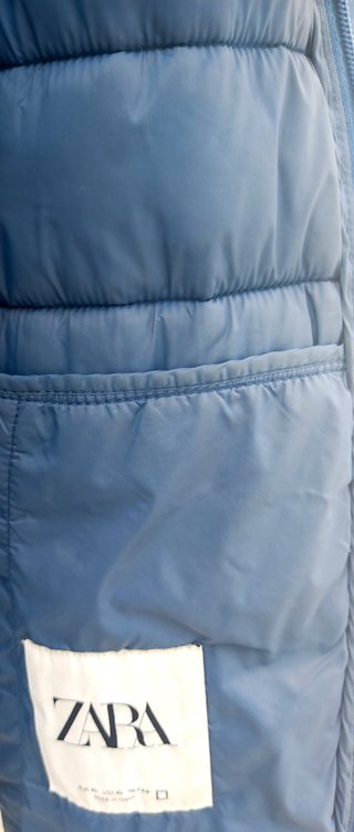 Casaco acolchoado/jaqueta alcochada Zara XL