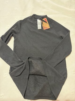 Camiseta térmica mujer negra