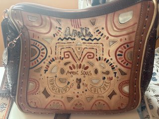 Bolso de mano anekke con diseño étnico