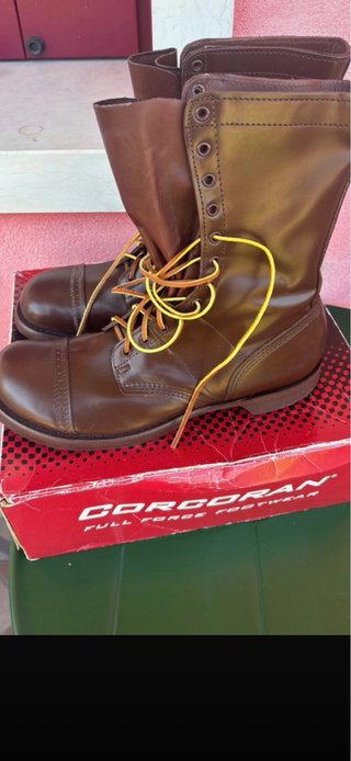 Corcoran Stivali Marrone Pelle Stringati