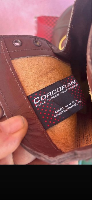 Corcoran Stivali Marrone Pelle Stringati