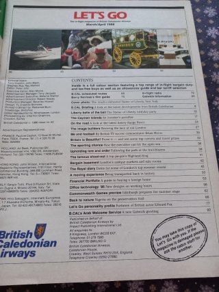 Rivista Let's Go Marzo-Aprile 1986