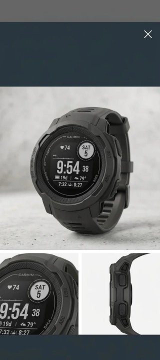 Reloj Garmin Negro