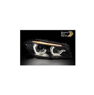 Faros Xenon Dinamic BMW Serie 5 F10 DRL Led Negros
