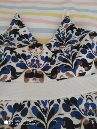 Vestido estampado tirantes