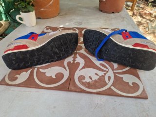 Zapatillas Saucony Talla 41.5 Beige/Azul