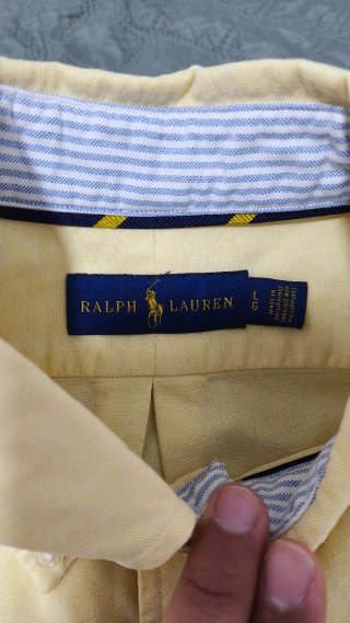 Camisa Ralph Lauren Amarilla