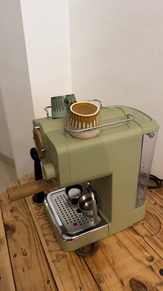 Cafetera Espresso Express con Brazo CREATE Retro