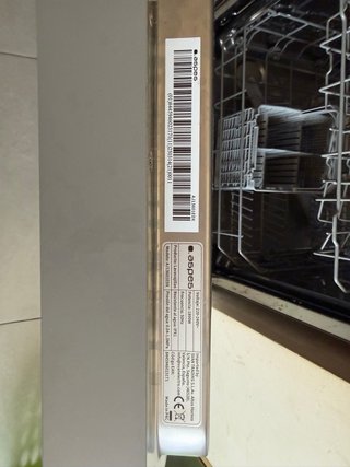 Lavavajillas Aspes 60cm Inox 14 cubiertos