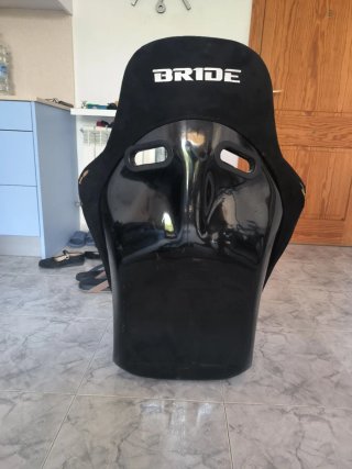 Asiento Coche Tipo Baquet BRIDE GTR Negro
