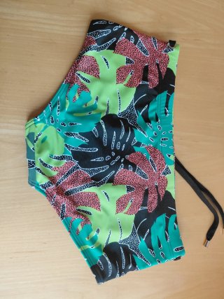 Bañador hombre estampado tropical