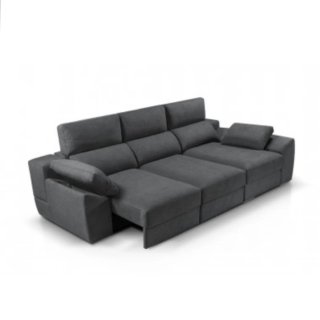 Sofá cama Chaise Longue Gris. Negociable